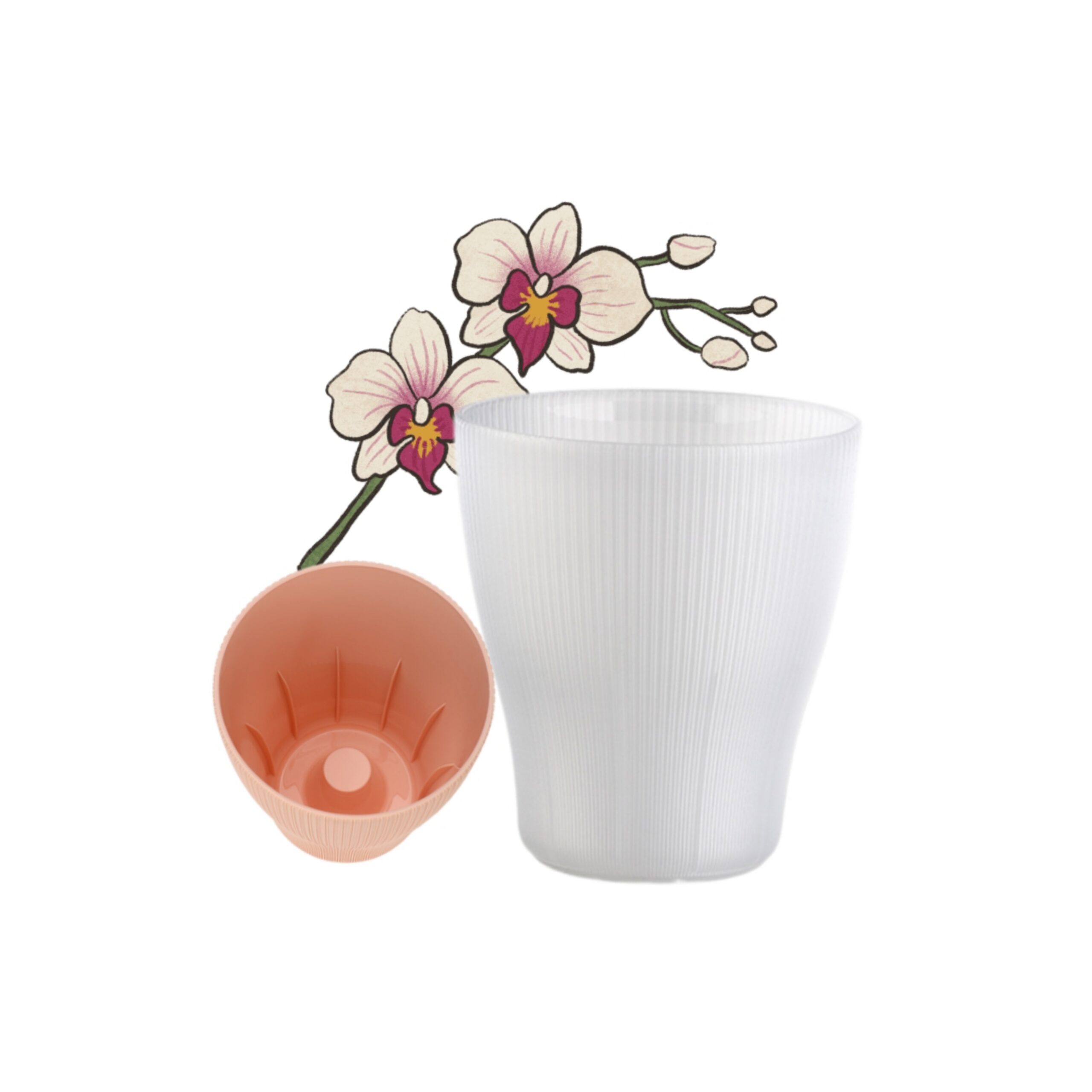 SAKSIJA ZA ORHIDEJU Viola Ø14 providna