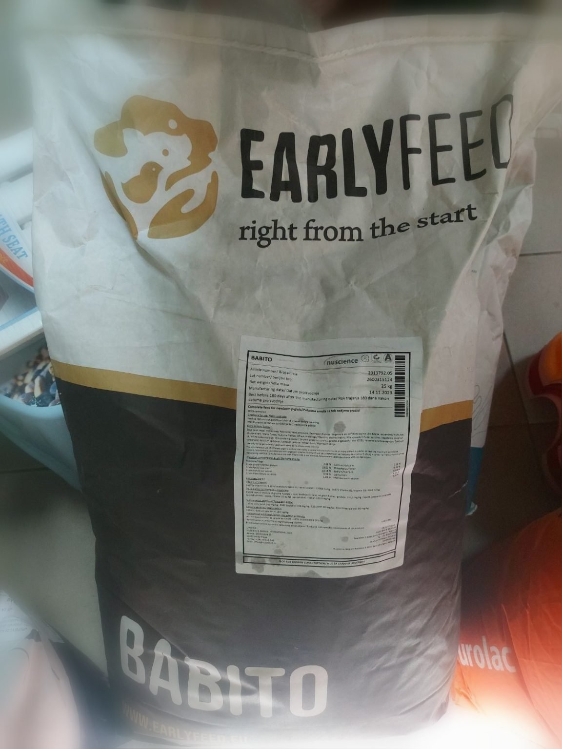 100% BABITO GMO CONTROLED 25KG. - Detelina