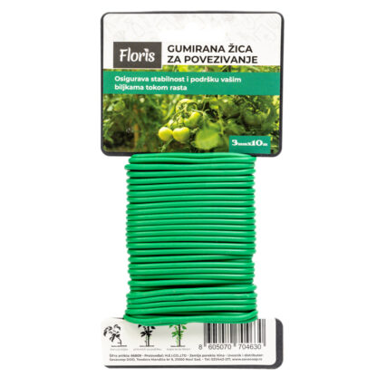 FLORIS- GUMIRANA ŽICA ZA POVEZIVANJE/ VEZICA 3mmX 10m