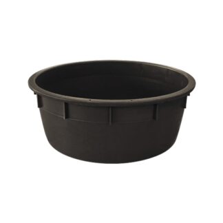 Posuda/ Kaca okrugla 110L CRNA