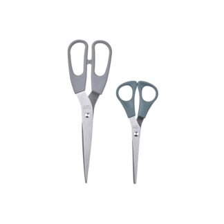 Set makaza nerđajući čelik siva/ tirkiznosiva 2 kom.