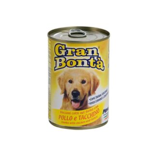 KONZERVA Gran Bonta HRANA ZA PSE piletina/ ćuretina 1230g