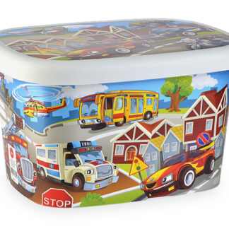 Box deco sa točkićima- Cars 50L