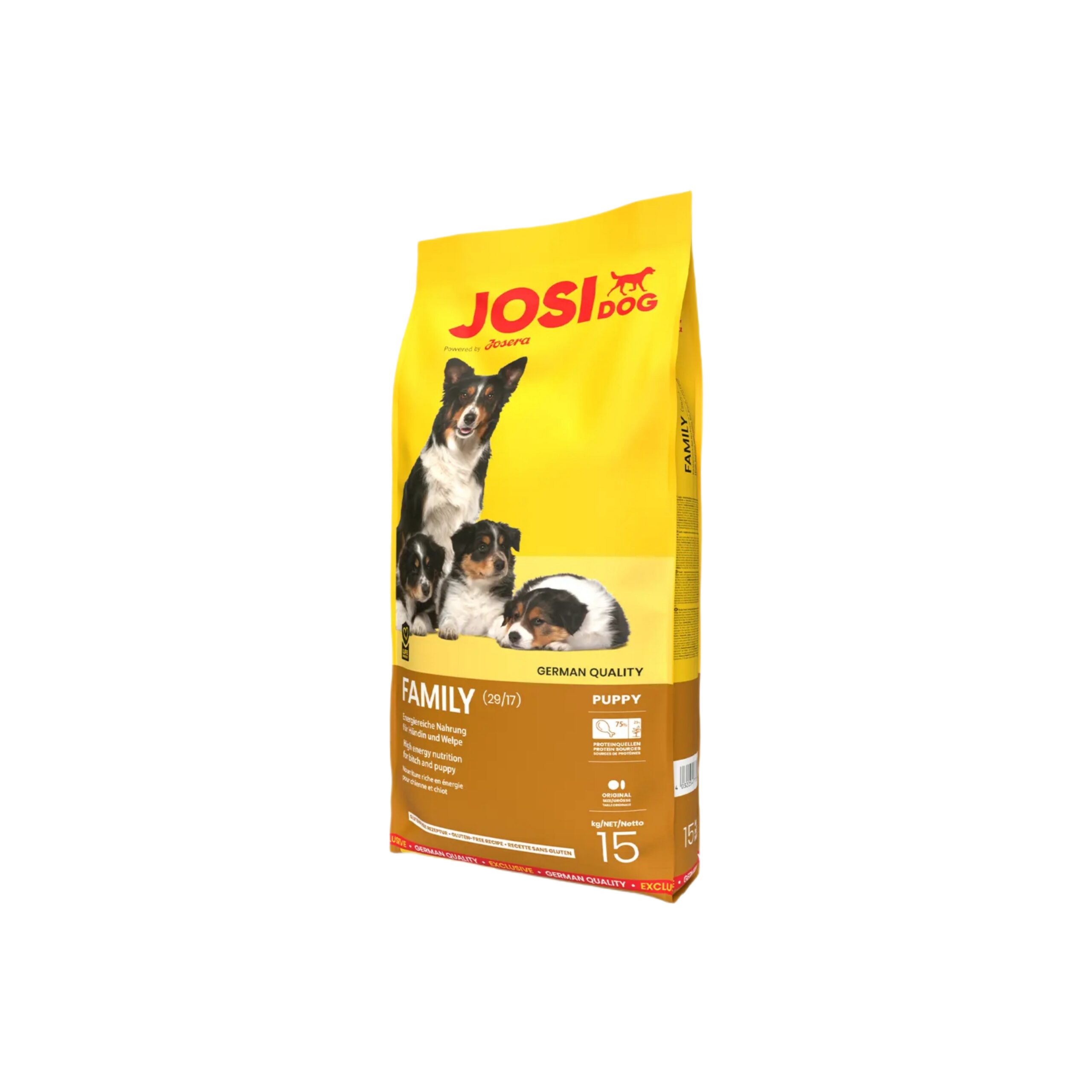 JOSIDOG FAMILY suva hrana za kuje i štence 15 kg.