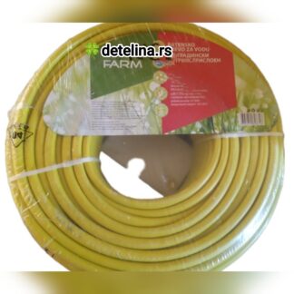 Baštensko Crevo za vodu 50m 3/4“ žuto armirano max 24 b TG3450C