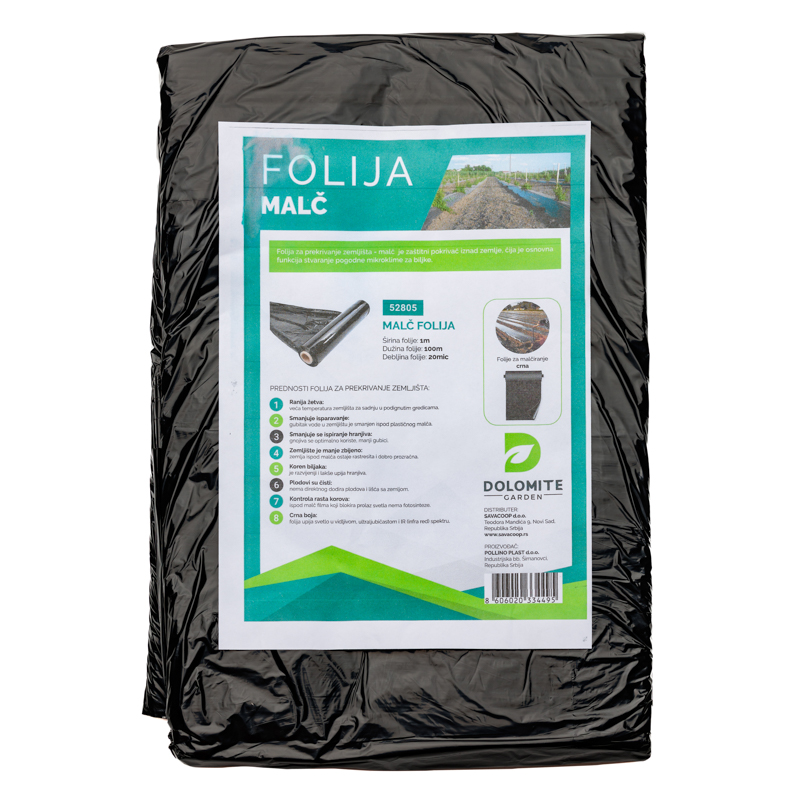 MALČ FOLIJA 1 X100m 20MIC FLORIS