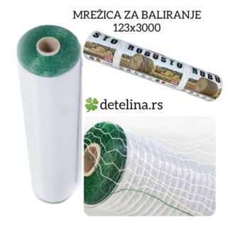 HDPE MREŽA ZA BALIRANJE ROBUSTO 123x3000