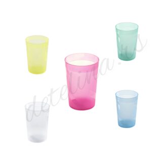 Čaša 0.25L transparentna boja