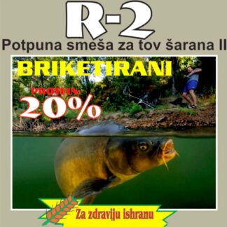 BRIK. R-2 ŠARAN 20% potpuna smeša za tov ŠARANA 10kg.