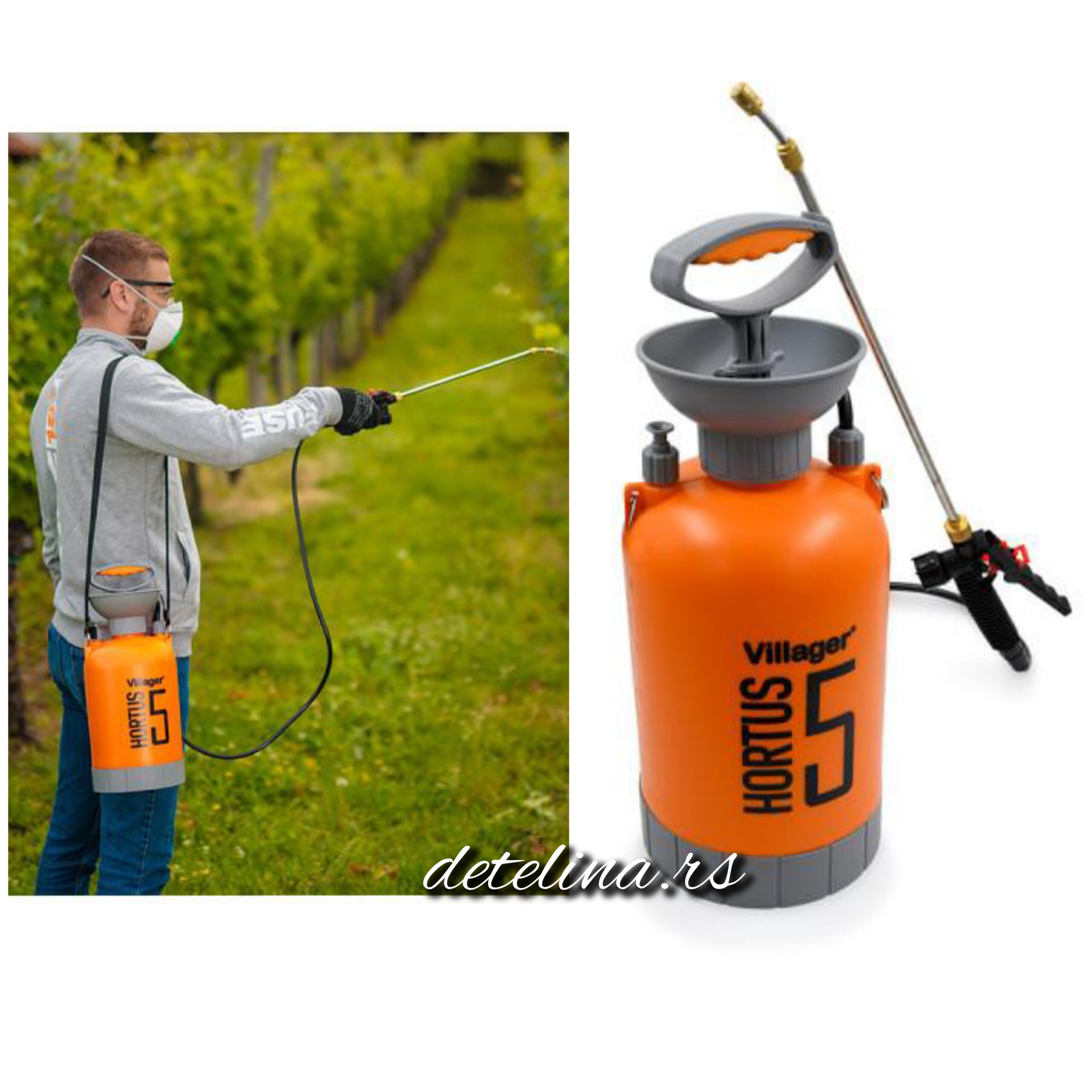 Villager Prskalica Hortus 5L