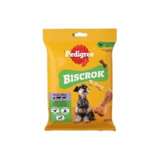 Pedigree Biscrok MULTI MIX keksići za pse u obliku kostiju 200gr.