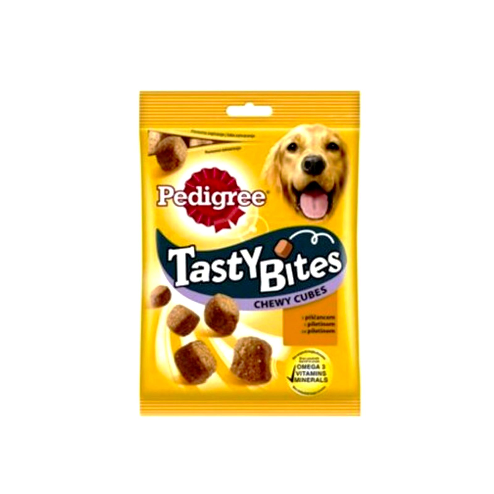 Pedigree Tasty Minis/ Cubes poslastica za odrasle pse piletina 130g.