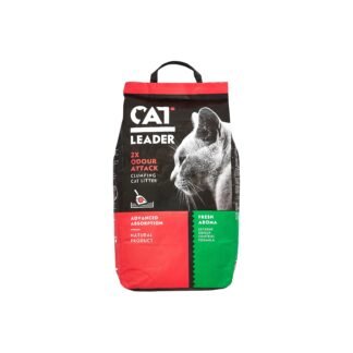 POSIP grudvajući za mačke 5 kg. Cat Leader Clumping 2x Odour Attack Fresh