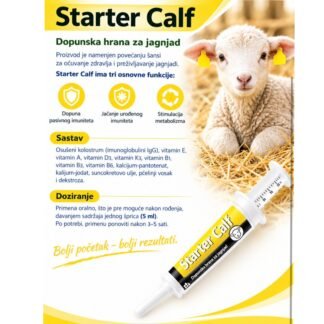 Starter Claf  DOPUNSKA HRANA JAGNJAD I TELAD U ŠPRICU za očuvanje zdravlja 30ml.